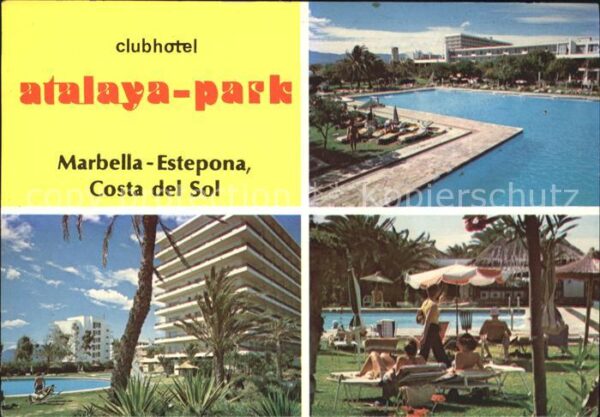 Estepona Clubhotel Atalaya Park Schwimmbad