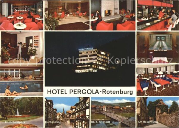 Rotenburg Fulda Hotel Pergola Hallenbad Kegelbahn Brotg