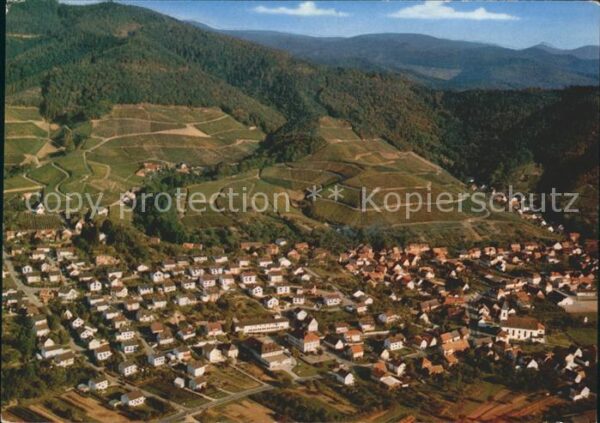 Ortenberg Baden Kinzigtal Schwarzwald Fliegeraufnahme