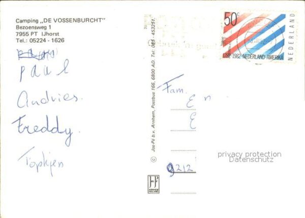 Ijhorst Camping De Vossenburcht Schwimmbad Stra – Bild 2