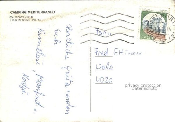 Ca Vio Camping Mediterraneo Strand Swimming Po – Bild 2