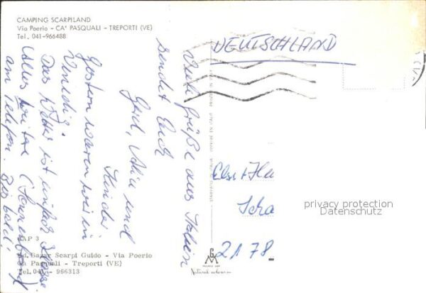 Ca Pasquali Camping Scarpiland Strand – Bild 2