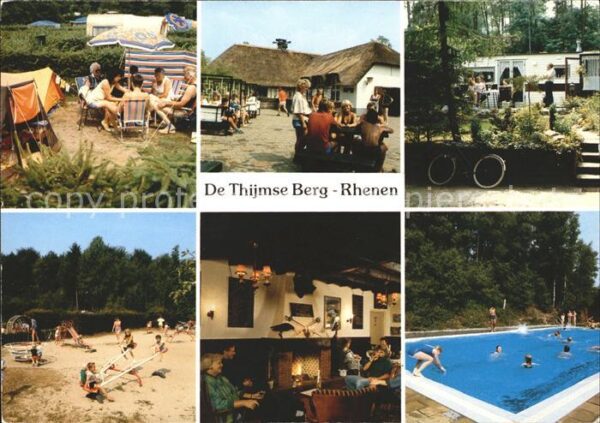 Rhenen Camping De Thijmse Berg Swimming Pool K