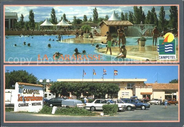 Farinette Plage Camping Caravaning La Carabasse Swimmin