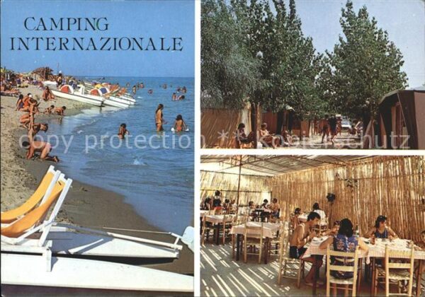 Matera Camping Internazionale Strand Restauran