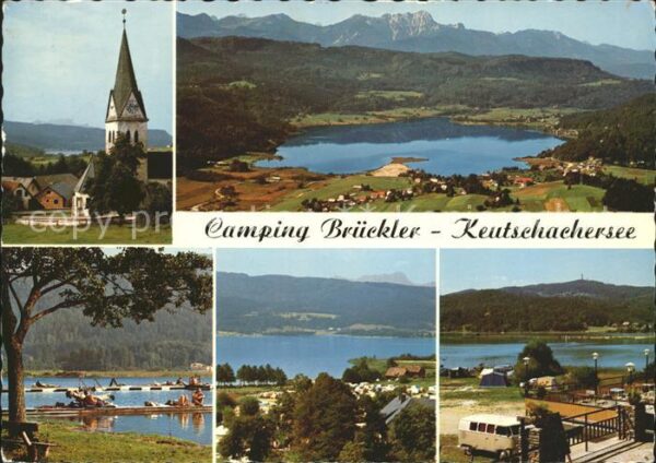 Keutschach See Camping Brückler Keutschachersee Alpenp