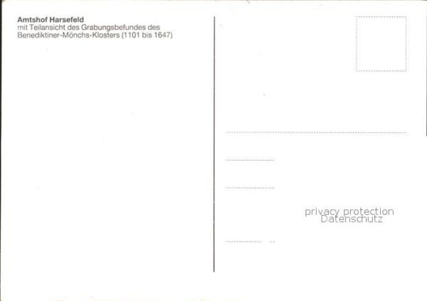 Harsefeld Amtshof Grabungsbefund Benediktiner Mön – Bild 2