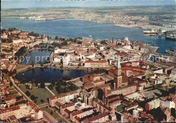 Kiel Landeshauptstadt Fliegeraufnahme