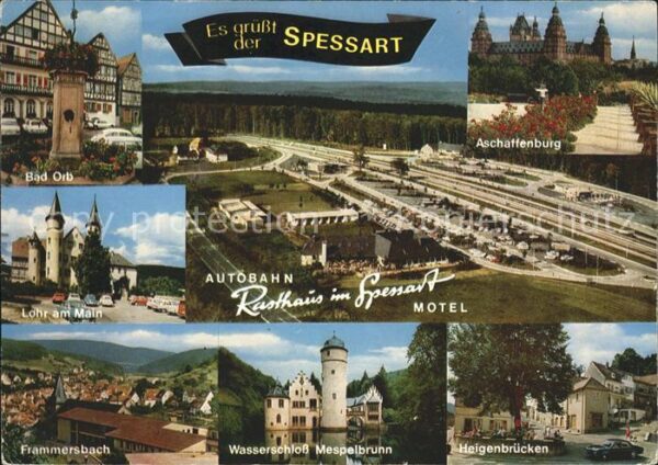 Frammersbach Sehenswürdigkeiten im Spessart Autobahn