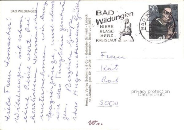 Bad Wildungen Kurbad Fliegeraufnahme – Bild 2