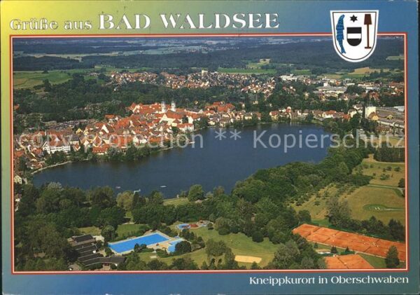 Bad Waldsee Kneipp Kurort Stadtsee Wappen Fliegerau