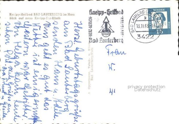 Bad Lauterberg Kurklinik Kneipp Heilbad – Bild 2