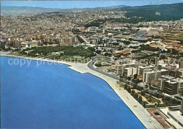 Thessaloniki New Seafront Fliegeraufnahme