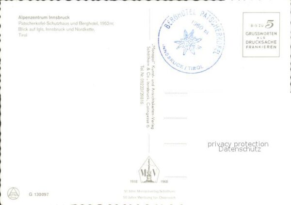 Innsbruck Alpenzentrum Patscherkofel Schutzhaus B – Bild 2