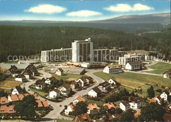 Altenau Harz Fliegeraufnahme