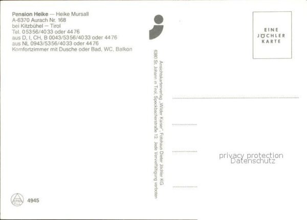 Aurach Kitzbuehel Pension Heike Alpenpanorama – Bild 2