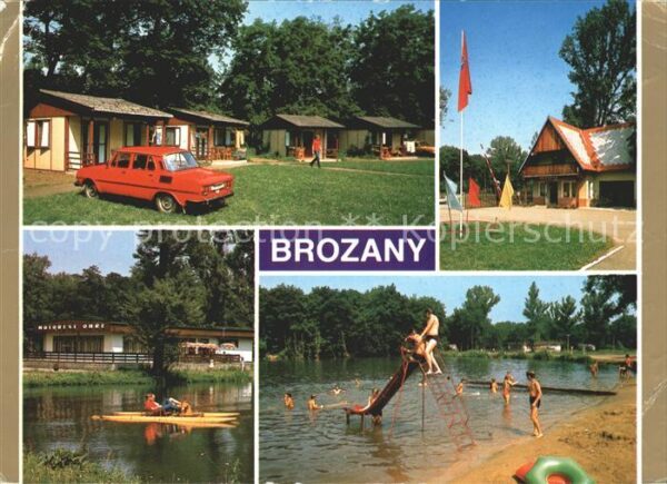 Brozany Autokempem na rece Ohri Camping Badestr