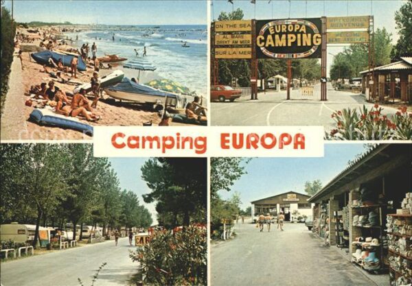 Cavallino Venezia Camping Europa Strand Ladengeschäft