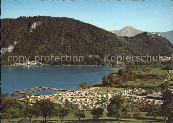 Ossiachersee Campingbad Burgruine Landskron Hotel Li