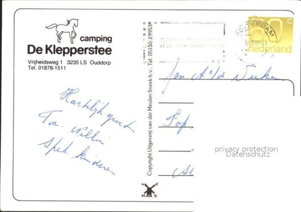Ouddorp Camping De Klepperstee Swimming Pool Bu – Bild 2