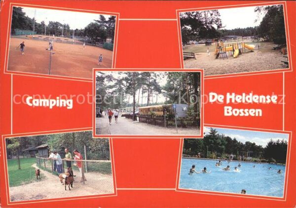 Helden Netherlands Camping De Heldense Bossen Tennis Kinde