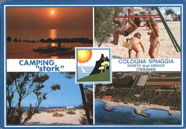 Roseto degli Abruzzi Camping Stork Cologna Spiaggia Abendsti