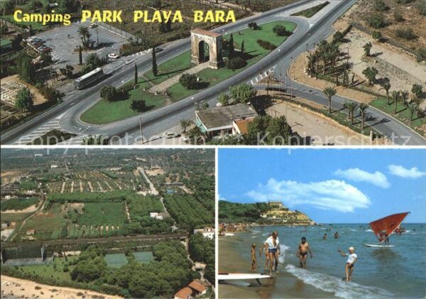 Tarragona Camping Park Playa Bara Strand Windsurf