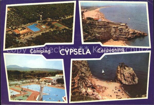 Playa de Pals Camping Caravaning Cypsela Strand Küste