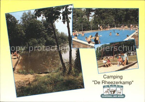 Hardenberg Niederlande Camping De Rheezerkamp Swimming Pool Ki
