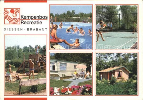 Diessen Noord Brabant Kempenbos Recreatie Swimming Pool Kinde