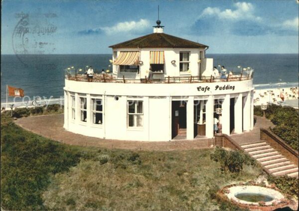 Wangerooge Nordseebad Cafe Pudding Strand