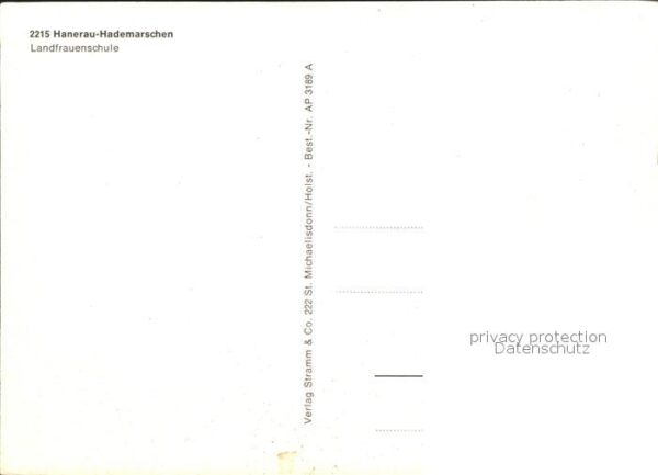 Hanerau-Hademarschen Landfrauenschule – Bild 2