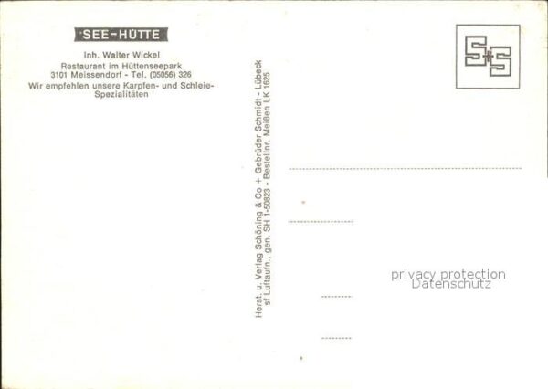 Meissendorf See Hütte Restaurant Hüttenseepark Flie – Bild 2