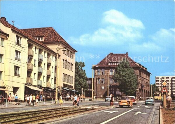 Nordhausen Thueringen Strassenpartie