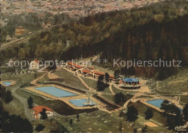 Bad Kissingen Terrassen Schwimmbad am Ballinghain Fli