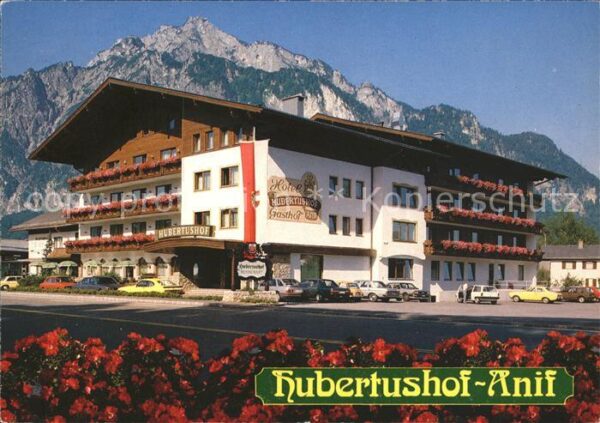 Anif Hotel Restaurant Hubertushof Blumen Alp