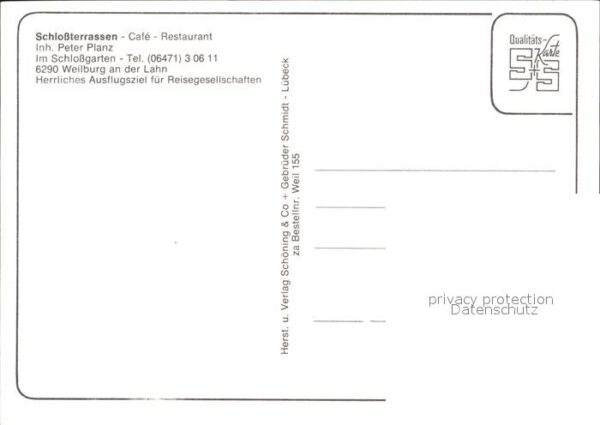Weilburg Schlossterrassen Cafe Restaurant Schlos – Bild 2