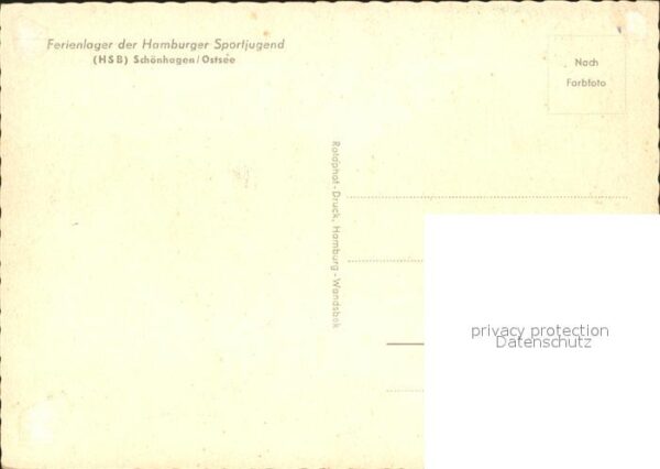 Schoenhagen Brodersby Ferienlager der Hamburger Sportjugend – Bild 2