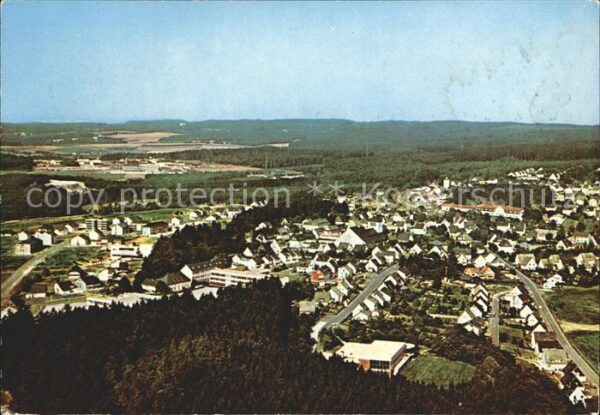 Emmelshausen Luftkurort Fliegeraufnahme