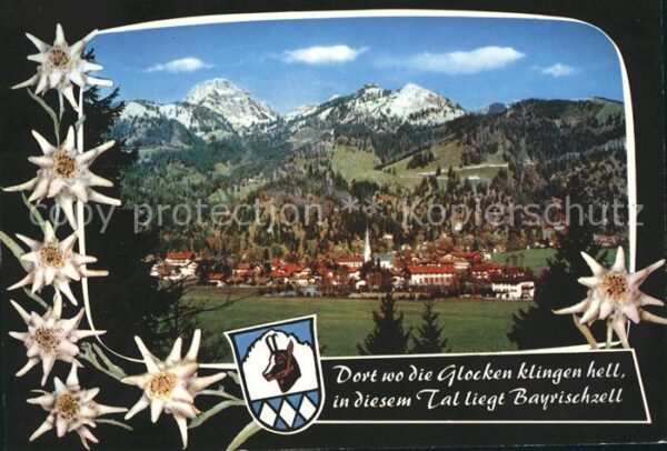 Bayrischzell Gesamtansicht mit Wendelstein Edelweiss