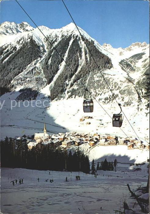 Ischgl Wintersportplatz Paznauntal Bergbahn