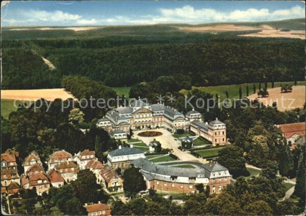 Arolsen Bad Luftkurort Schloss Fliegeraufnahme