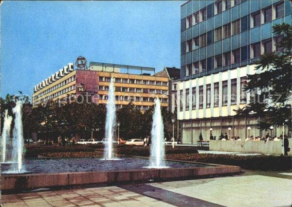 Berlin Interhotel Unter den Linden Fontäne