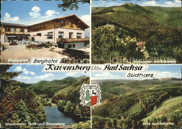 Bad Sachsa Harz Berghotel Ravensberg Wiesenbeker Teich
