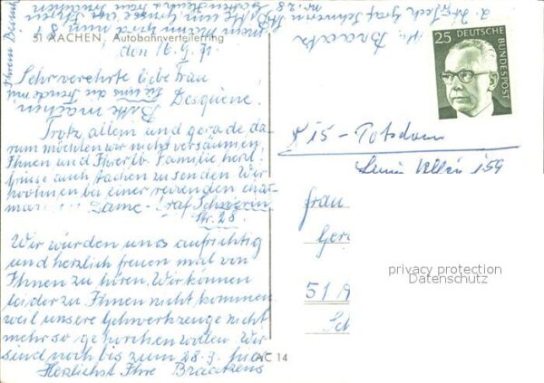 Aachen Autobahnverteilerring Kirche – Bild 2