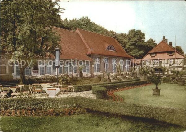 Wernigerode Harz Konsum Grossgaststätte Storchmühle Gart