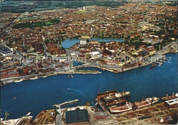 Kiel Hafen Fliegeraufnahme