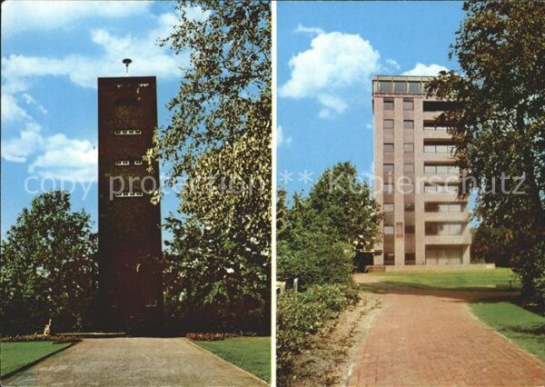 Westerstede Wasserturm Wohnhochhaus mit Turmcafe