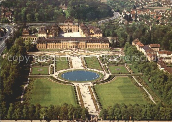 Ludwigsburg Württ. Residenzschloss Blühendes Barock