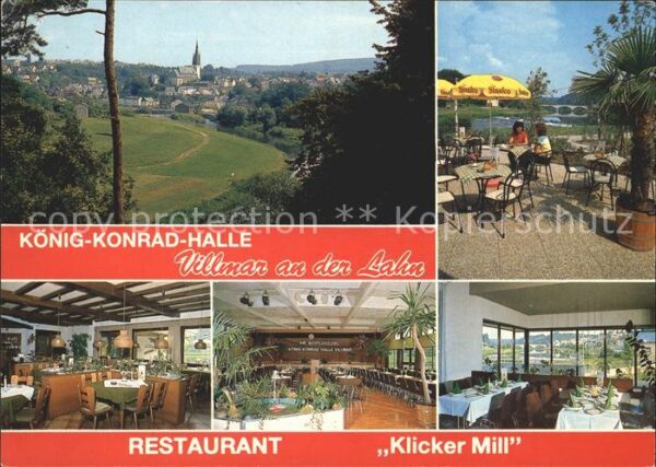 Villmar König Konrad Halle Restaurant Klicker M